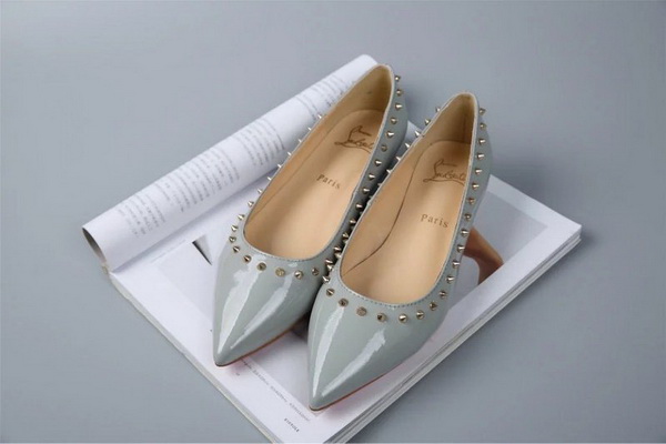 Christian Louboutin Shallow mouth flat shoes Women--004